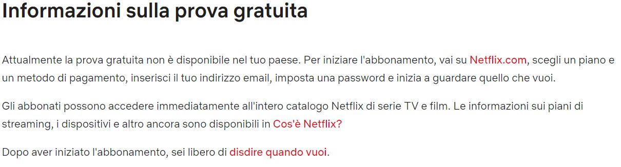 info netflix