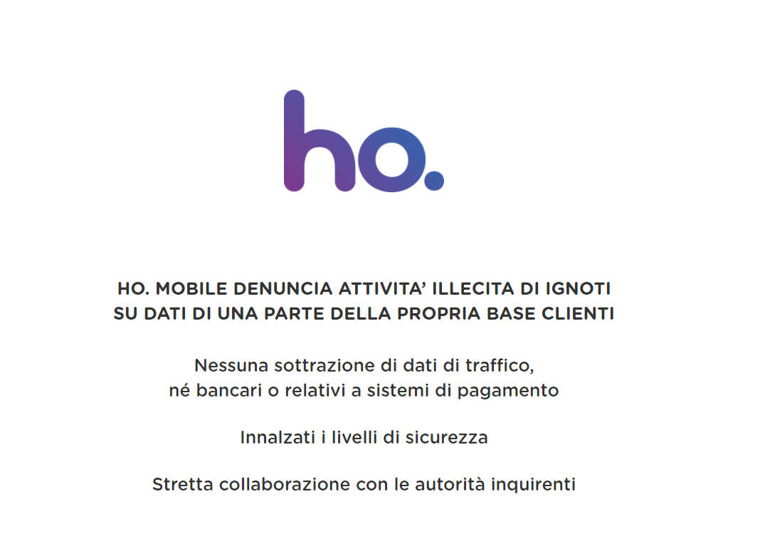 Ho mobile comunicato