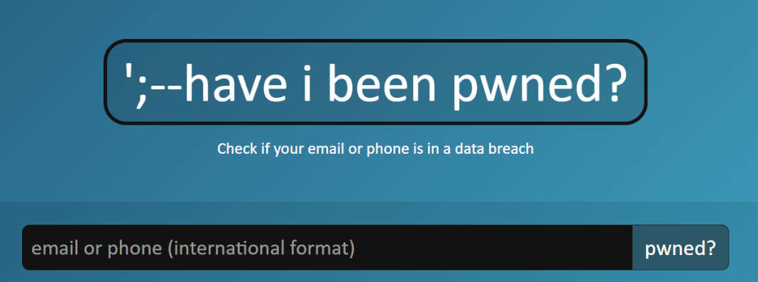 Have I been pwned?